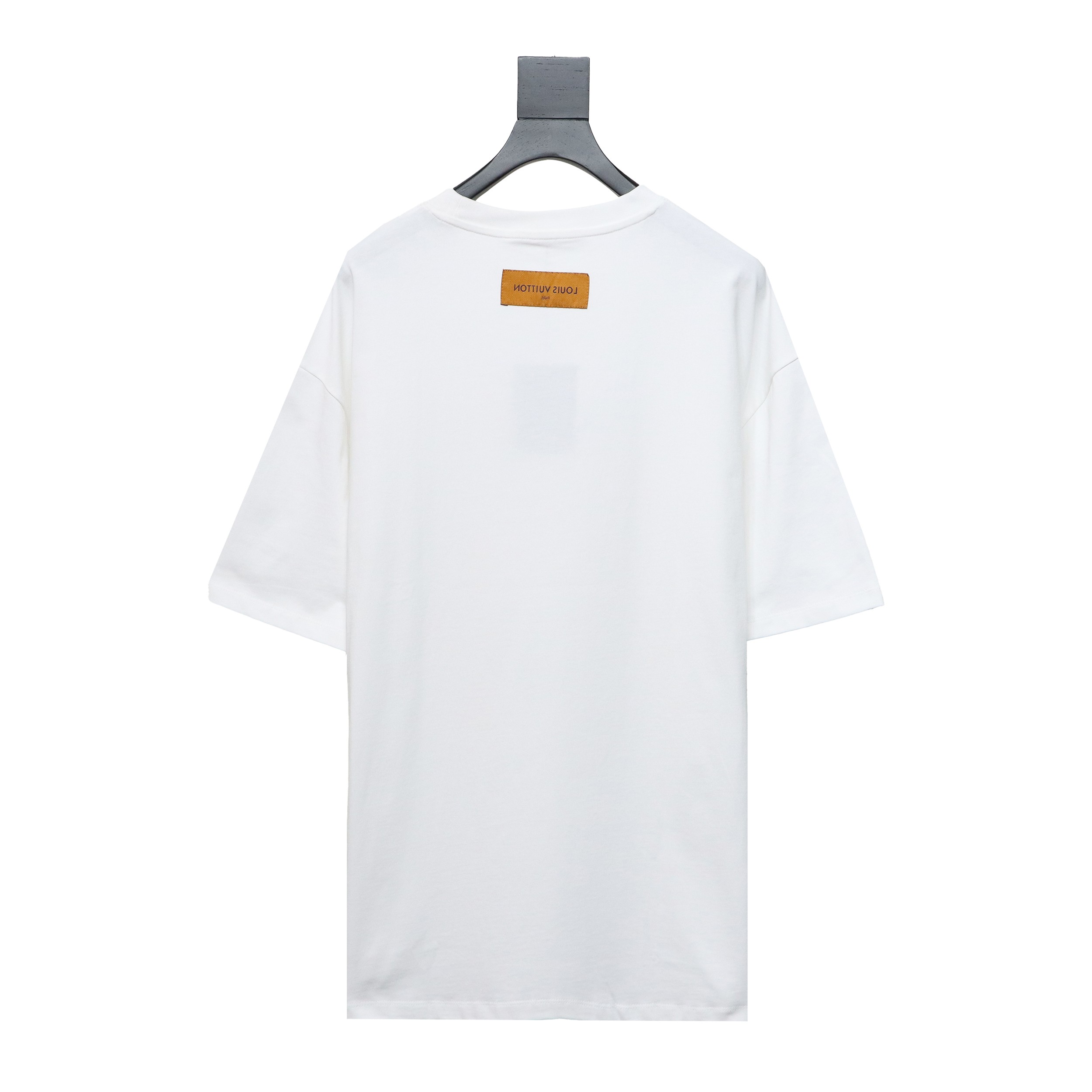 Louis Vuitton LV Checkerboard Color Short Sleeve T-Shirt White