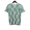 Louis Vuitton LV knitted checkerboard short sleeve