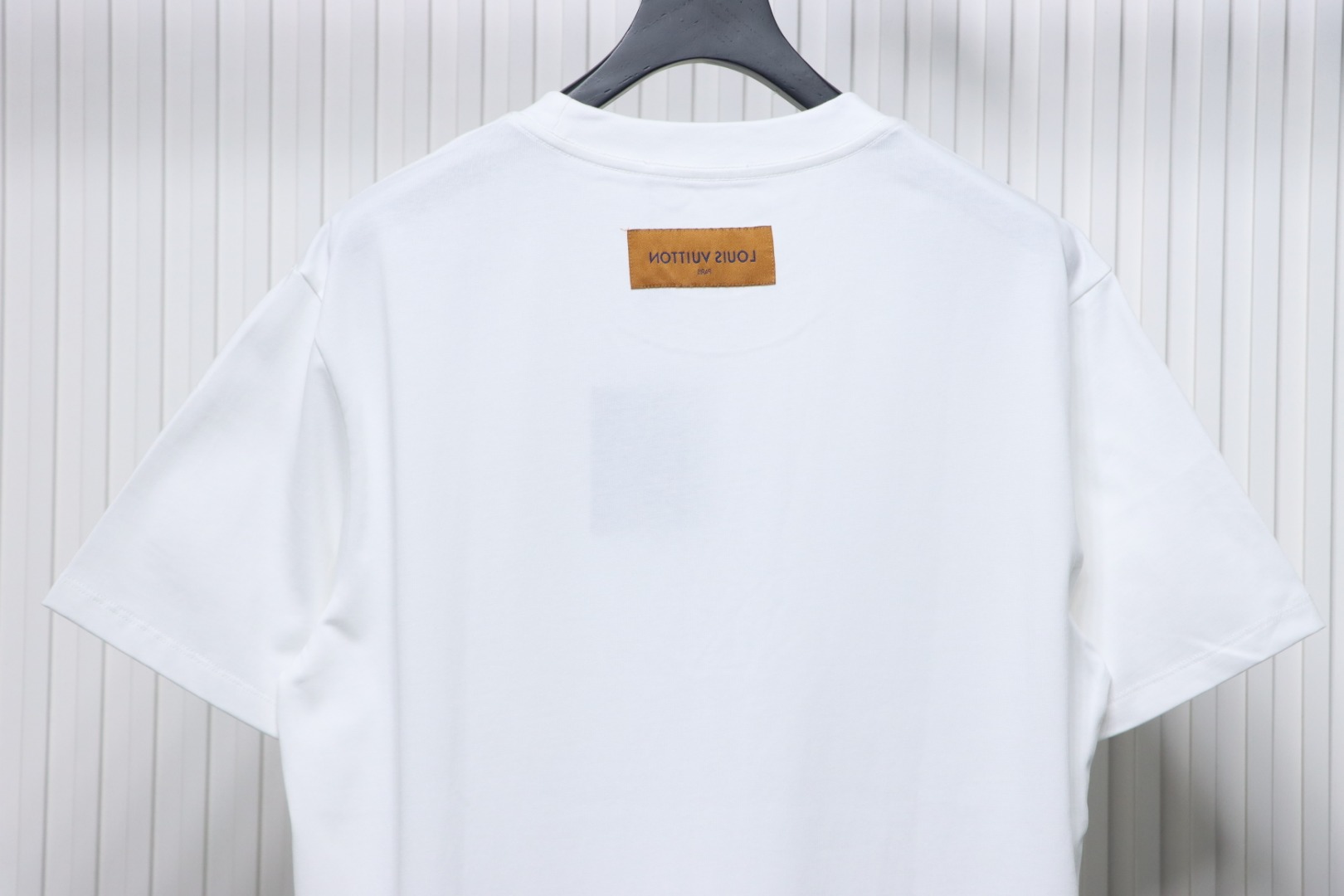 Louis Vuitton LV Letter Print Short Sleeve T-Shirt White