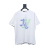 Louis Vuitton LV Letter Print Short Sleeve T-Shirt White
