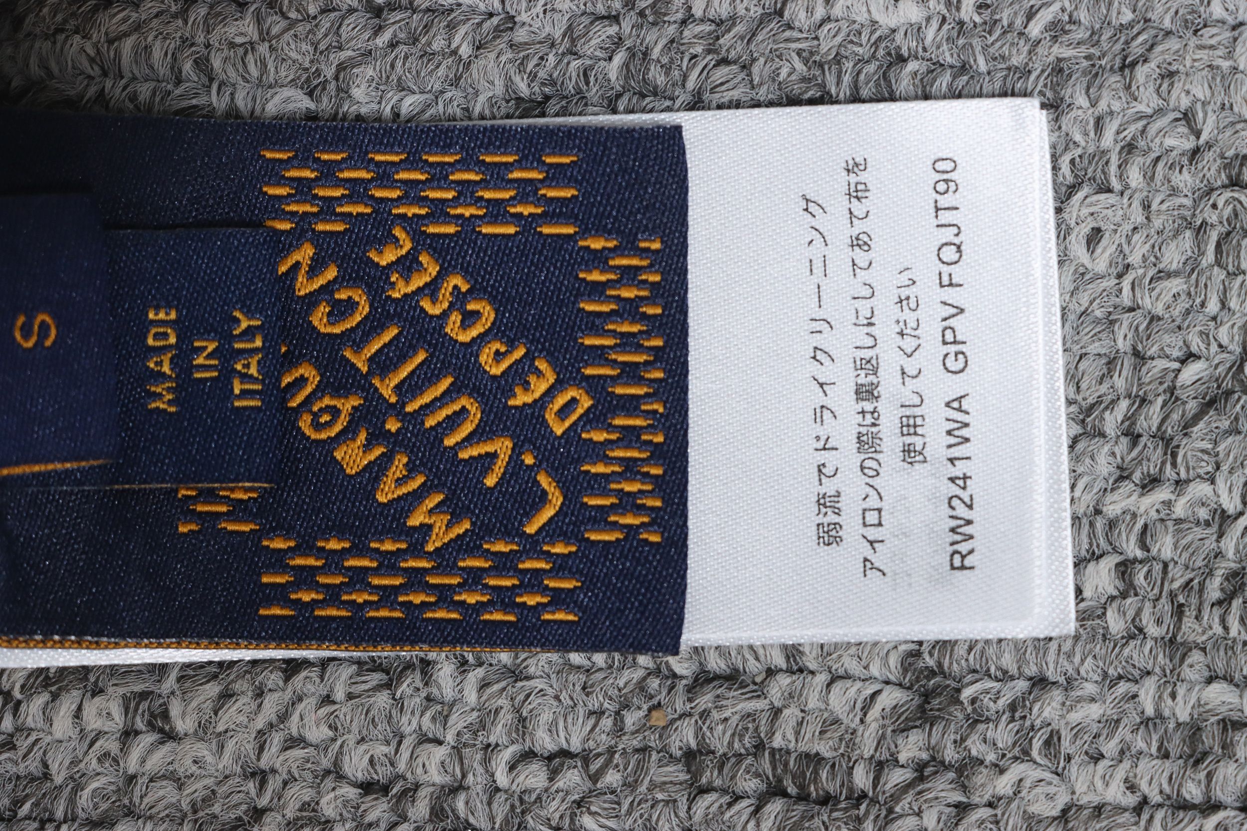 Louis Vuitton LV linen cotton cloud short-sleeved T-shirt