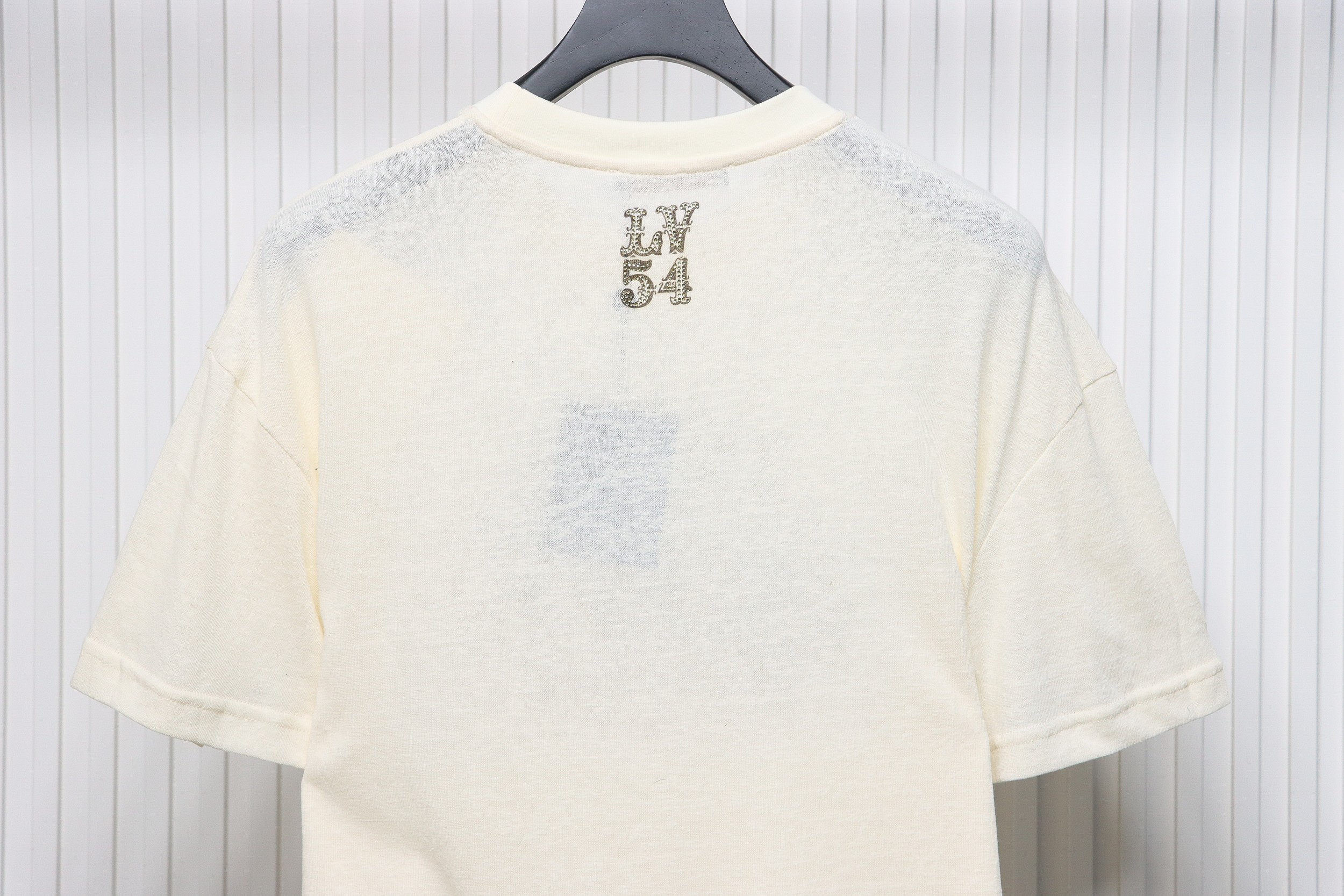Louis Vuitton LV linen cotton cloud short-sleeved T-shirt