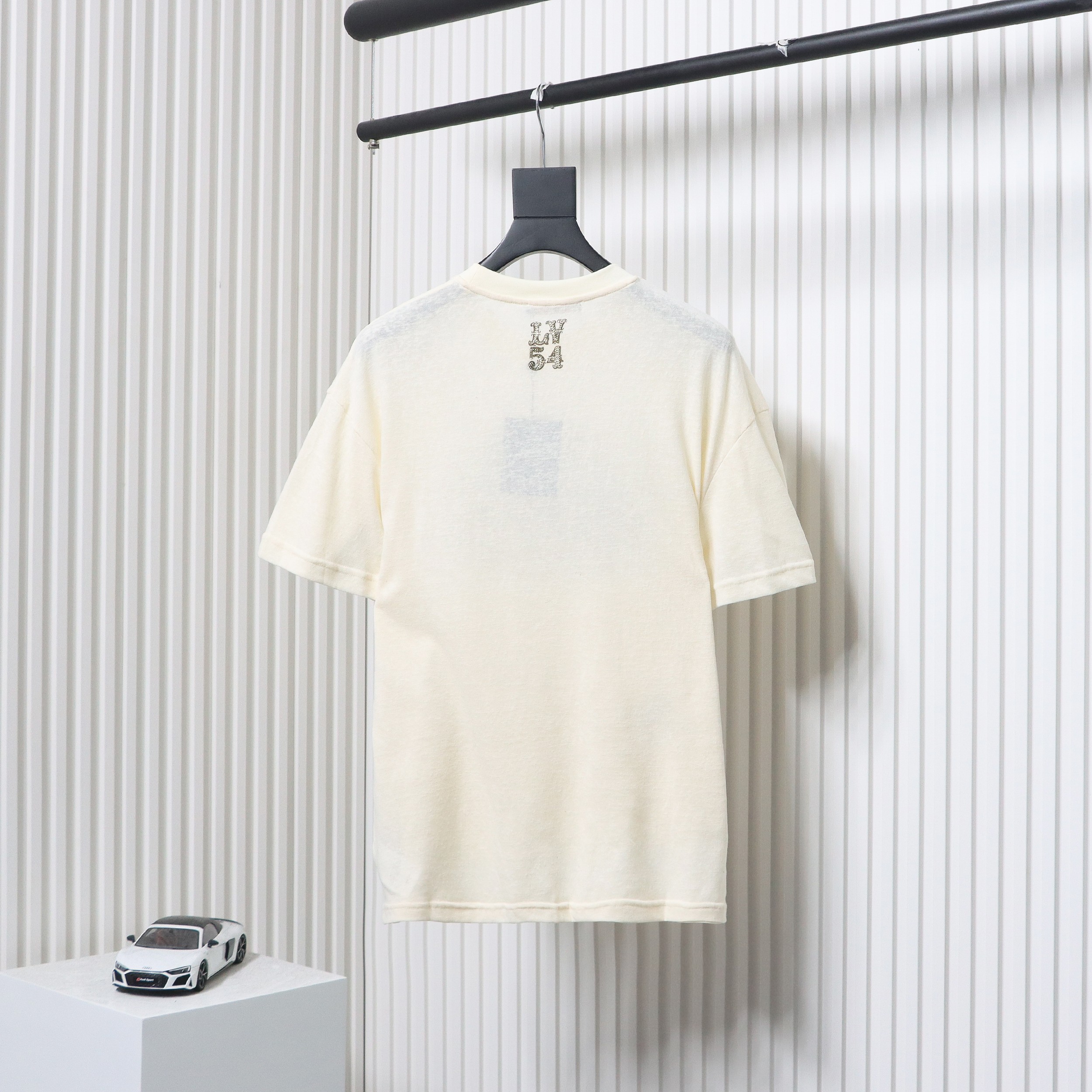 Louis Vuitton LV linen cotton cloud short-sleeved T-shirt