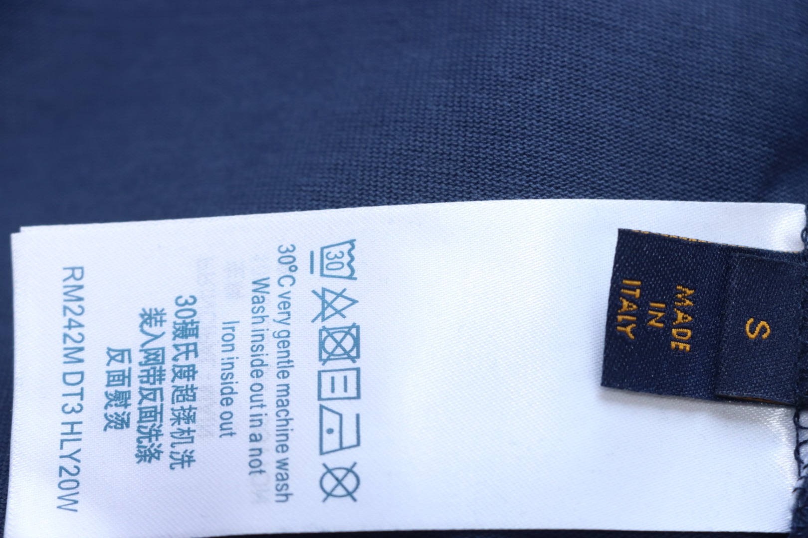 Louis Vuitton LV monogram signature short-sleeved T-shirt