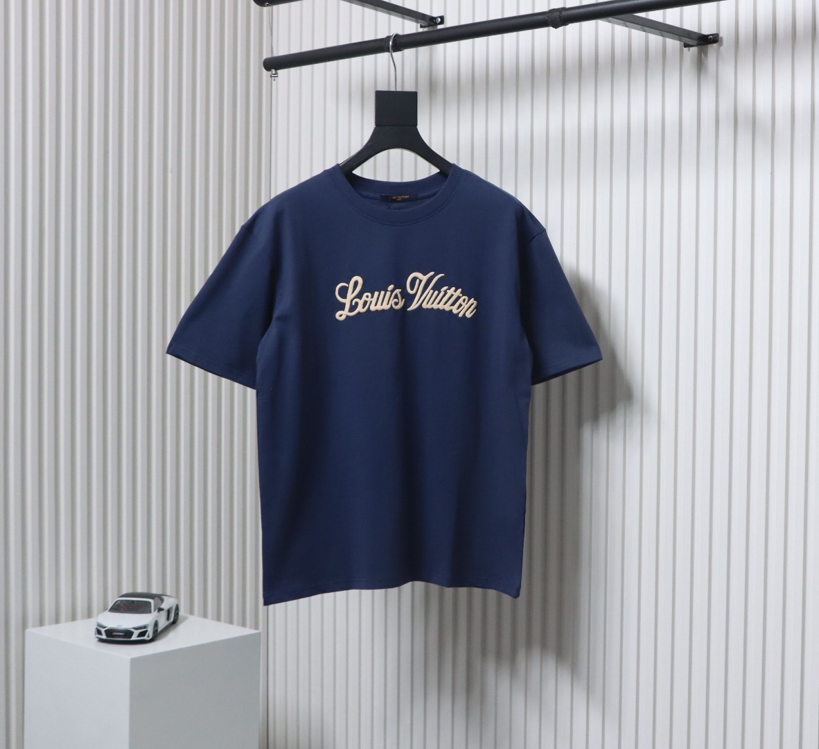 Louis Vuitton LV monogram signature short-sleeved T-shirt