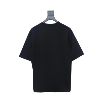 Louis Vuitton LV shadow letter short-sleeved T-shirt black 02