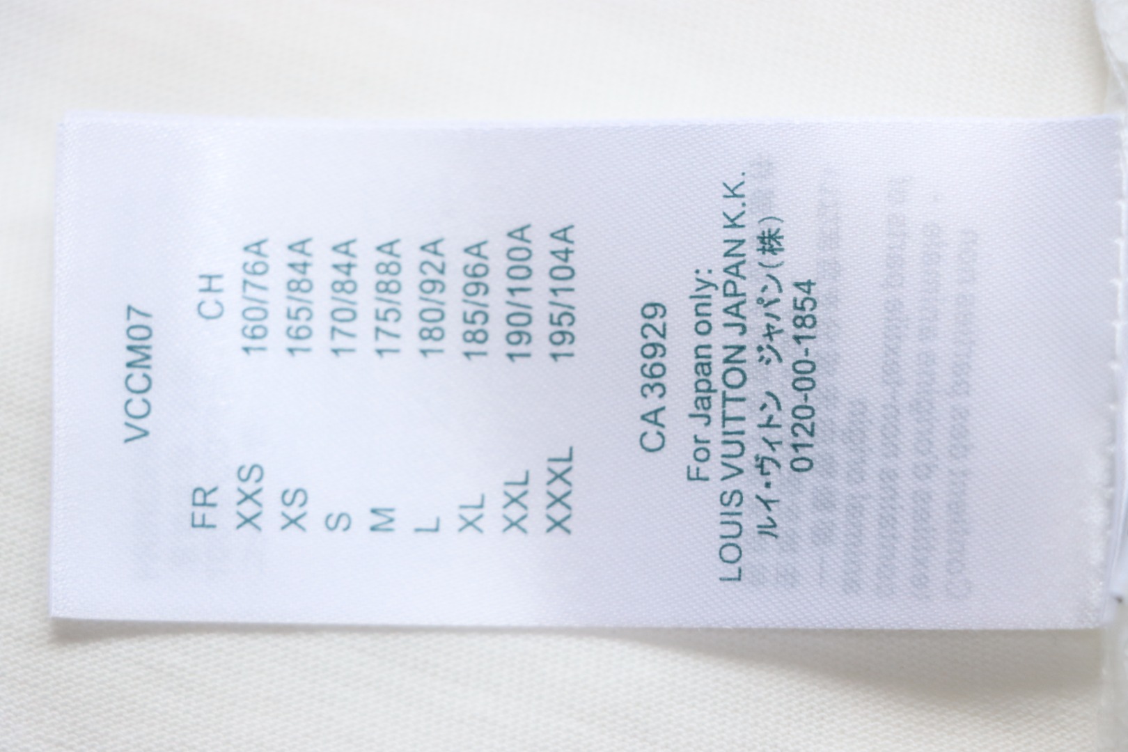 Louis Vuitton LV shadow letter short-sleeved T-shirt White