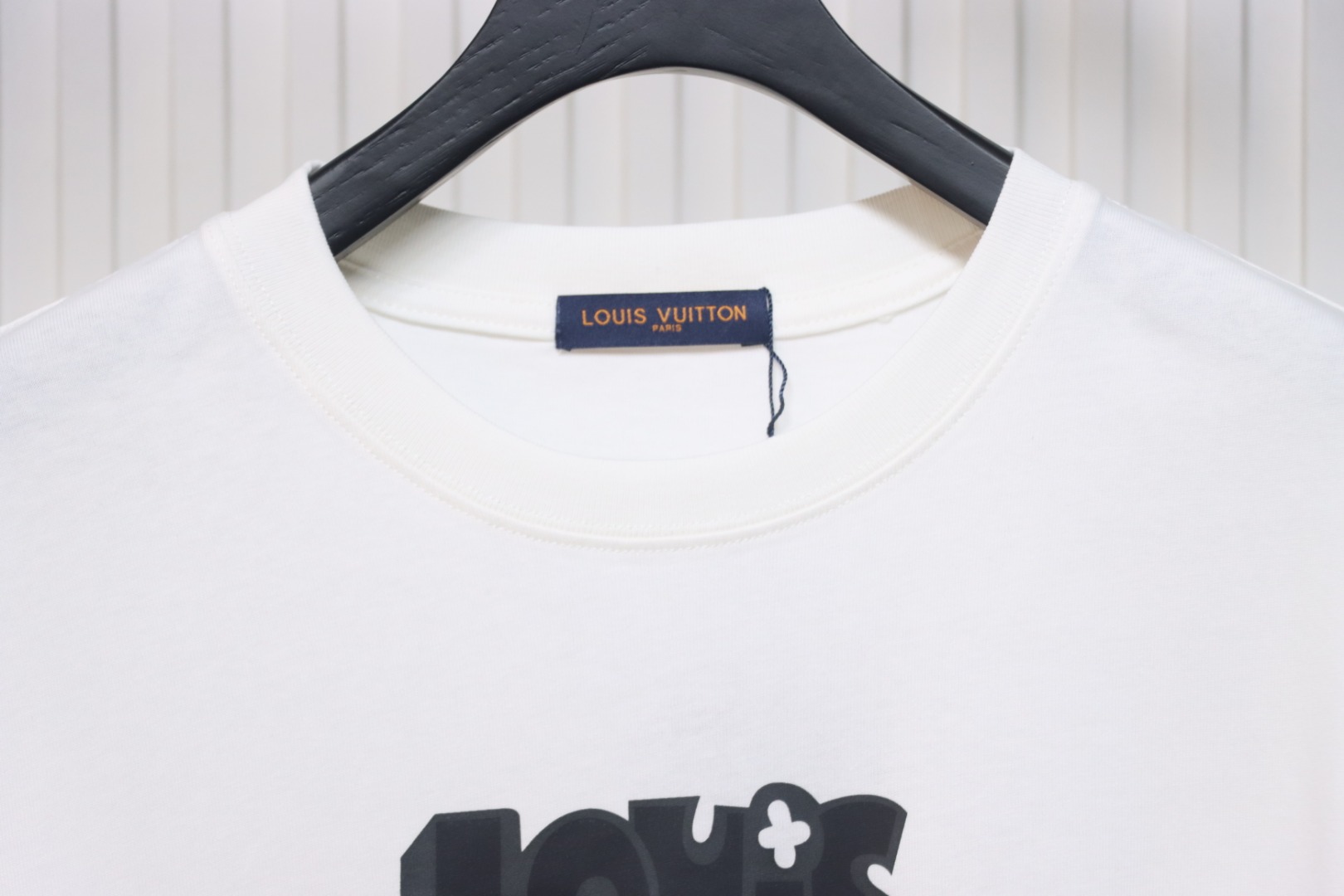 Louis Vuitton LV shadow letter short-sleeved T-shirt White