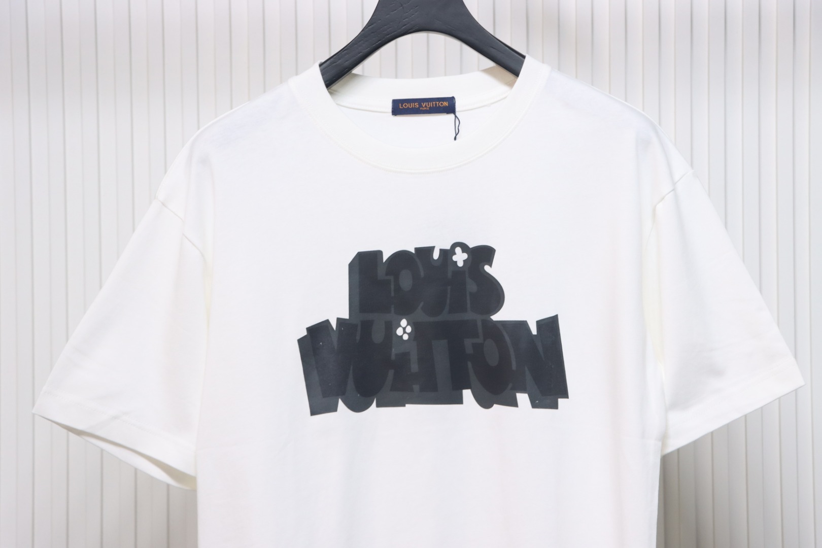 Louis Vuitton LV shadow letter short-sleeved T-shirt White