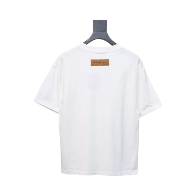Louis Vuitton LV shadow letter short-sleeved T-shirt White 02