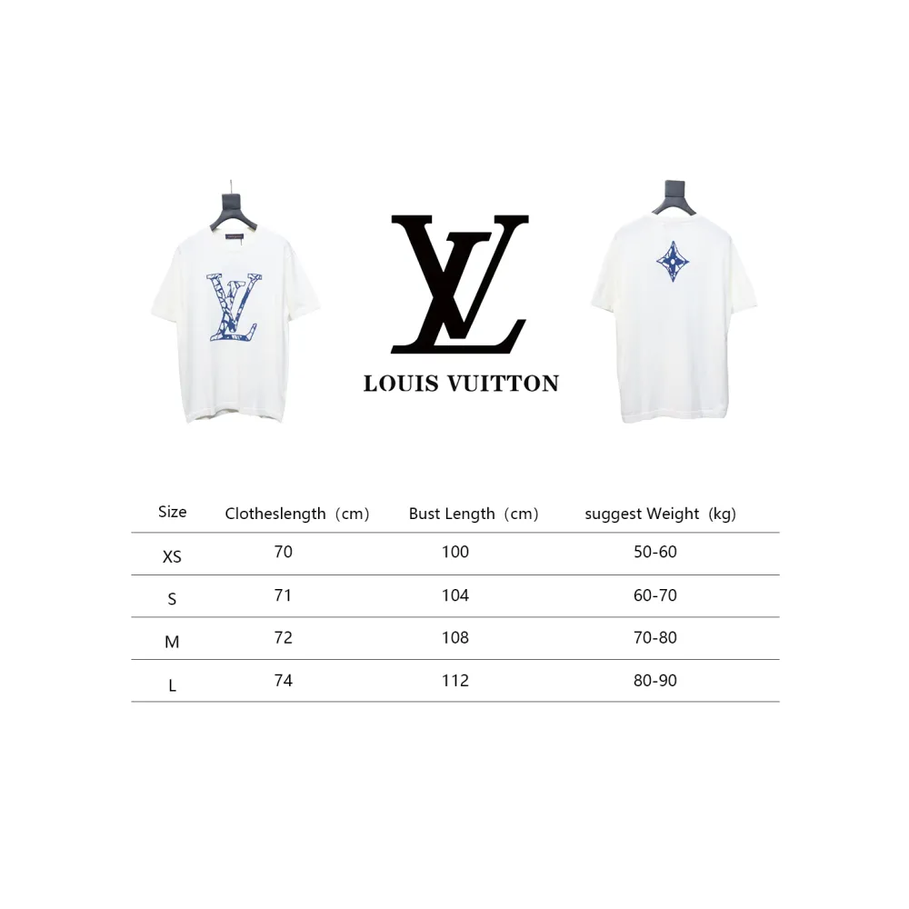 Louis Vuitton LV Ski Series Jacquard Logo Knitted Short Sleeve T-Shirt