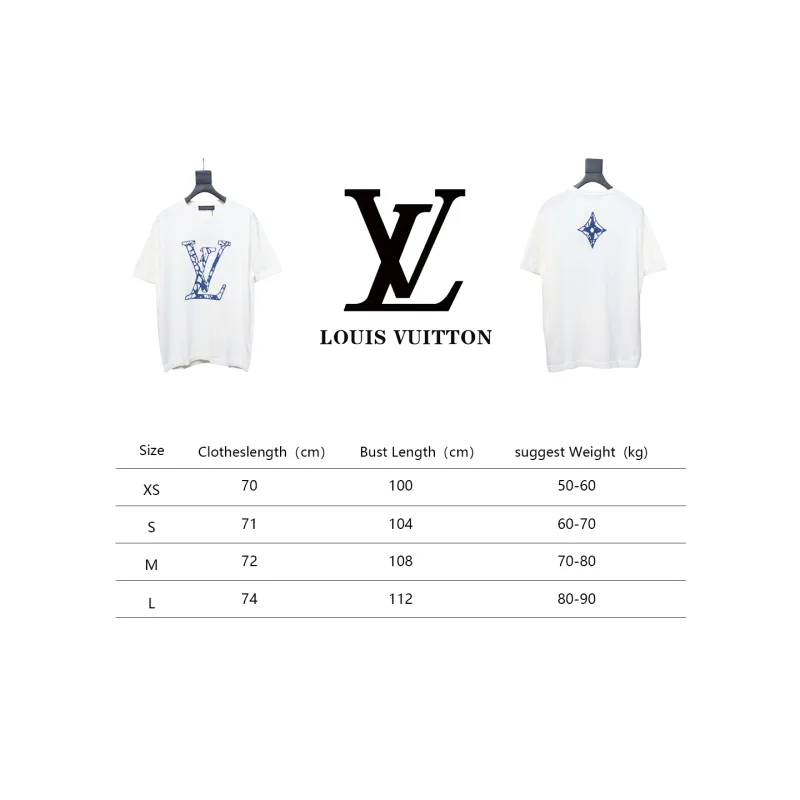 Louis Vuitton LV Ski Series Jacquard Logo Knitted Short Sleeve T-Shirt