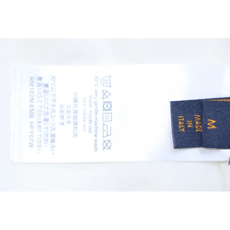 Louis Vuitton LV Ski Series Jacquard Logo Knitted Short Sleeve T-Shirt