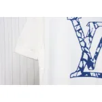 Louis Vuitton LV Ski Series Jacquard Logo Knitted Short Sleeve T-Shirt