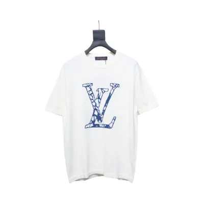 Louis Vuitton LV Ski Series Jacquard Logo Knitted Short Sleeve T-Shirt 01