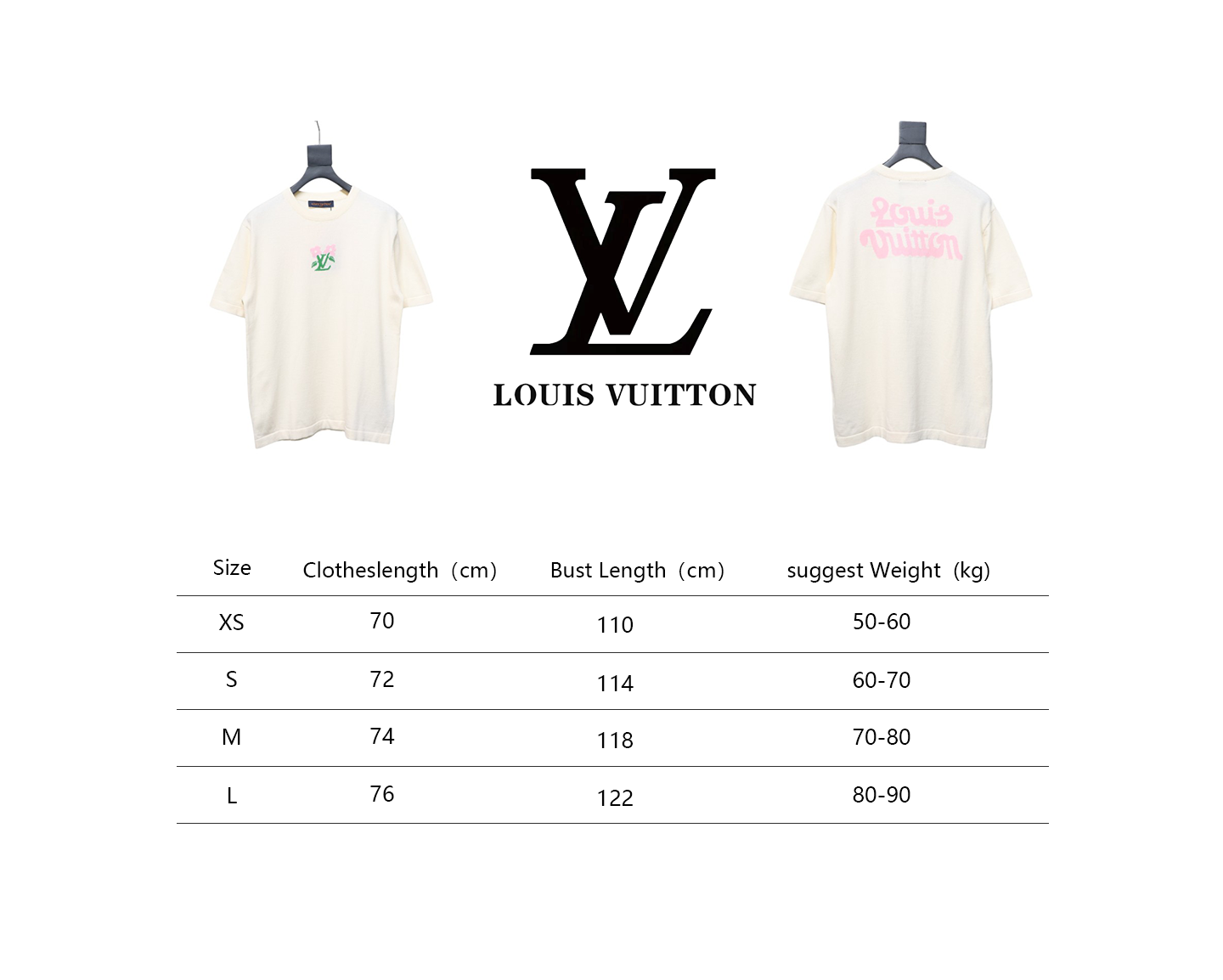 Louis Vuitton LV Tyler co-branded floral jacquard knitted short-sleeved T-shirt