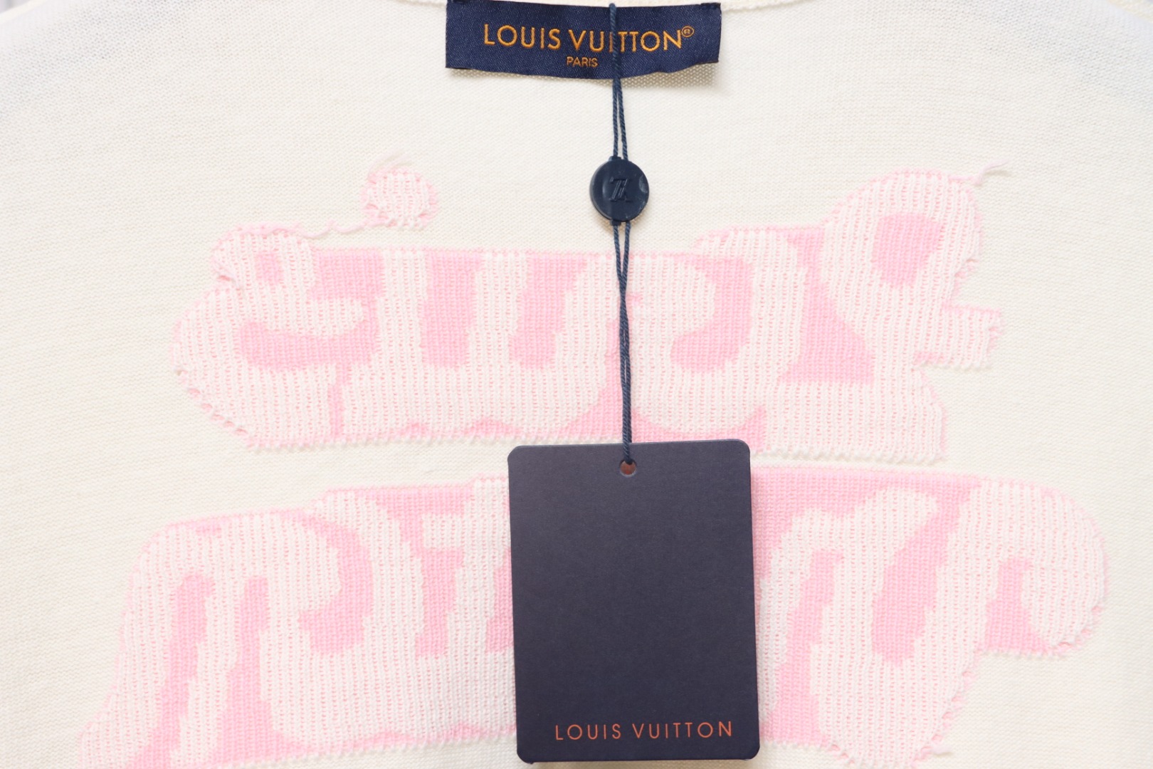Louis Vuitton LV Tyler co-branded floral jacquard knitted short-sleeved T-shirt