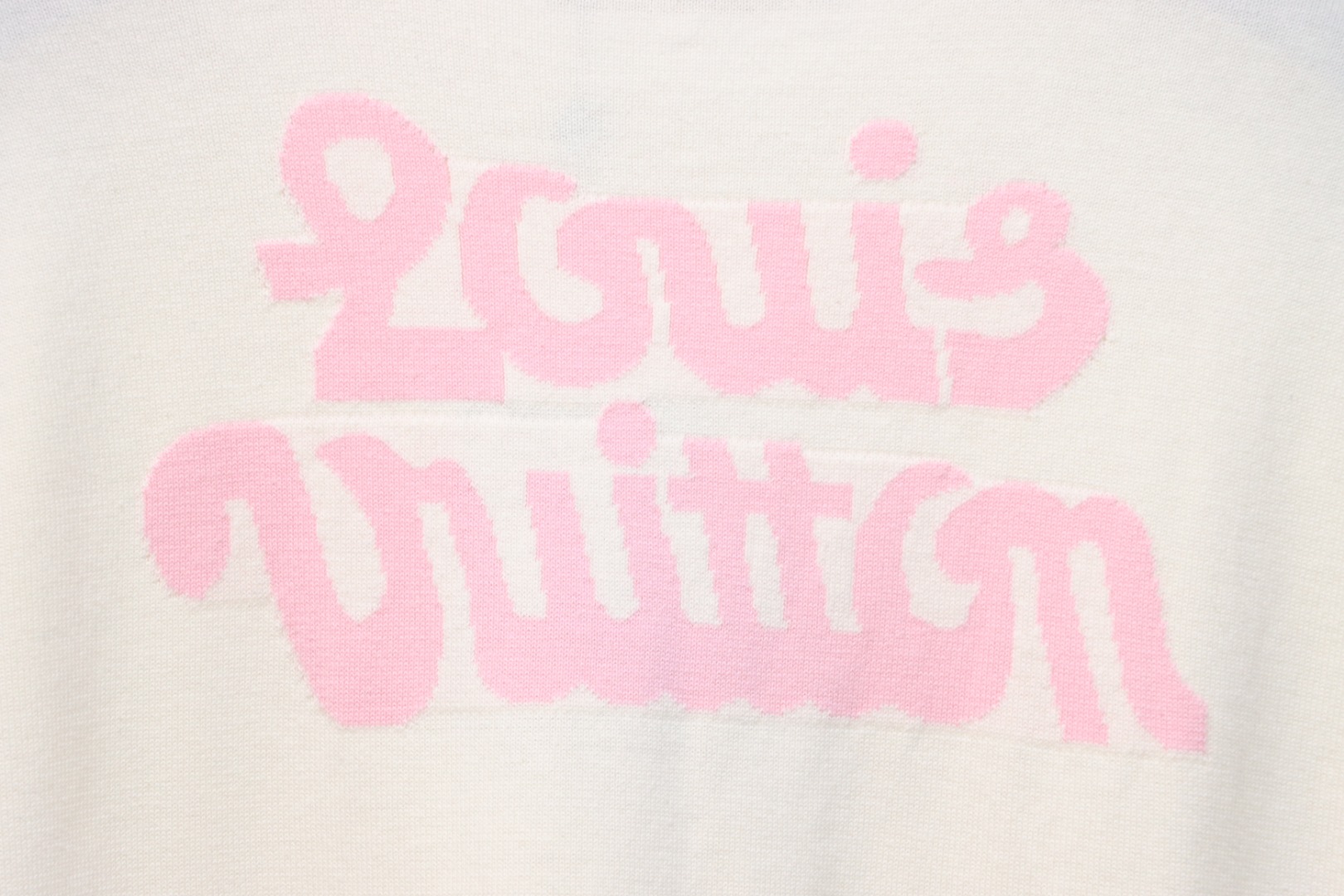 Louis Vuitton LV Tyler co-branded floral jacquard knitted short-sleeved T-shirt