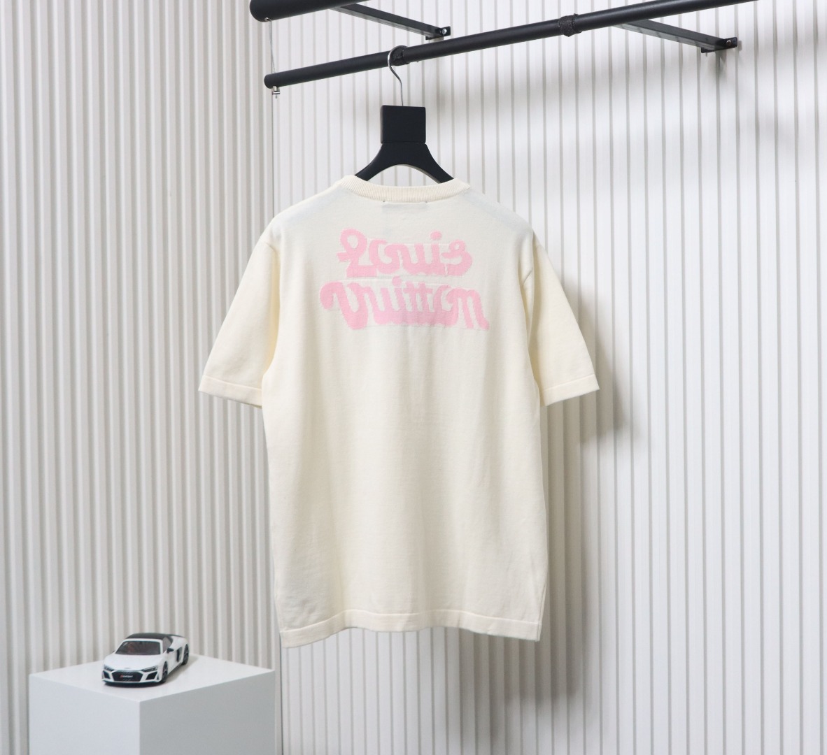 Louis Vuitton LV Tyler co-branded floral jacquard knitted short-sleeved T-shirt