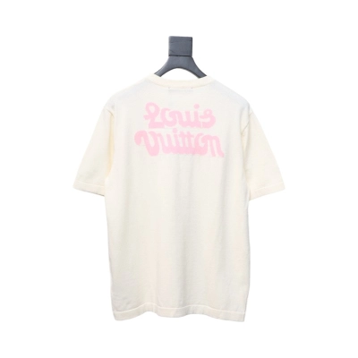 Louis Vuitton LV Tyler co-branded floral jacquard knitted short-sleeved T-shirt 02