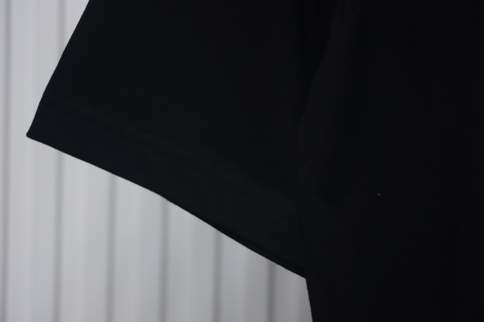 Louis Vuitton New Embroidered Patch Cotton Piqué T-Shirt Black