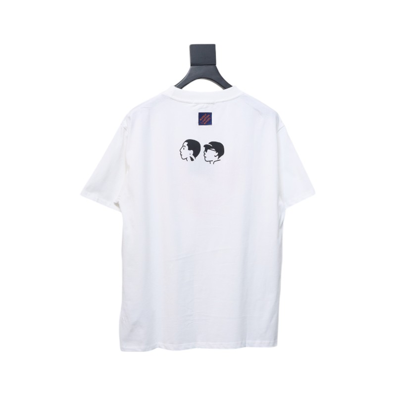 Louis Vuitton NIGO new collaboration series Heart print short-sleeved T-shirt