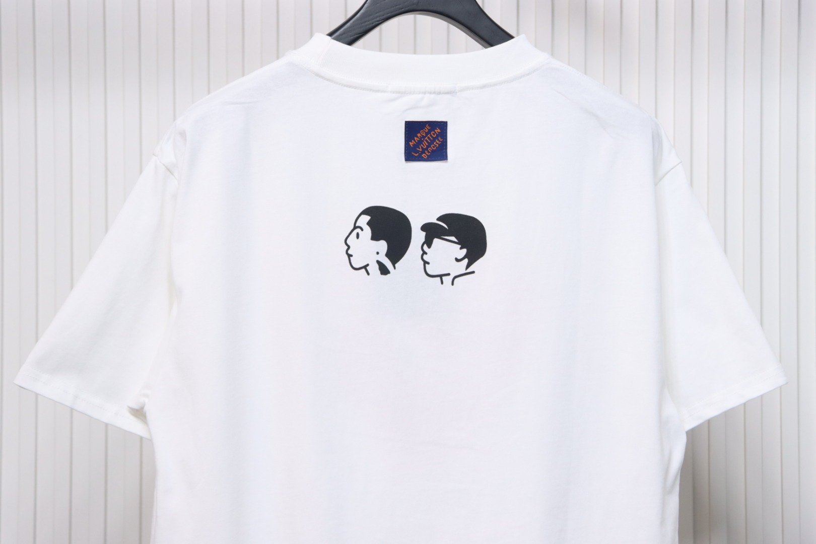 Louis Vuitton NIGO new collaboration series Heart print short-sleeved T-shirt