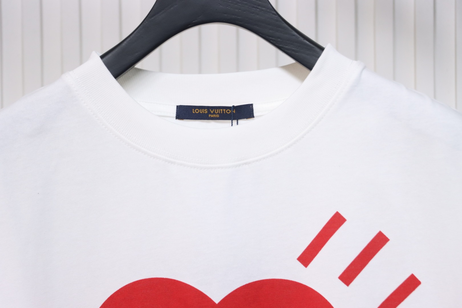 Louis Vuitton NIGO new collaboration series Heart print short-sleeved T-shirt