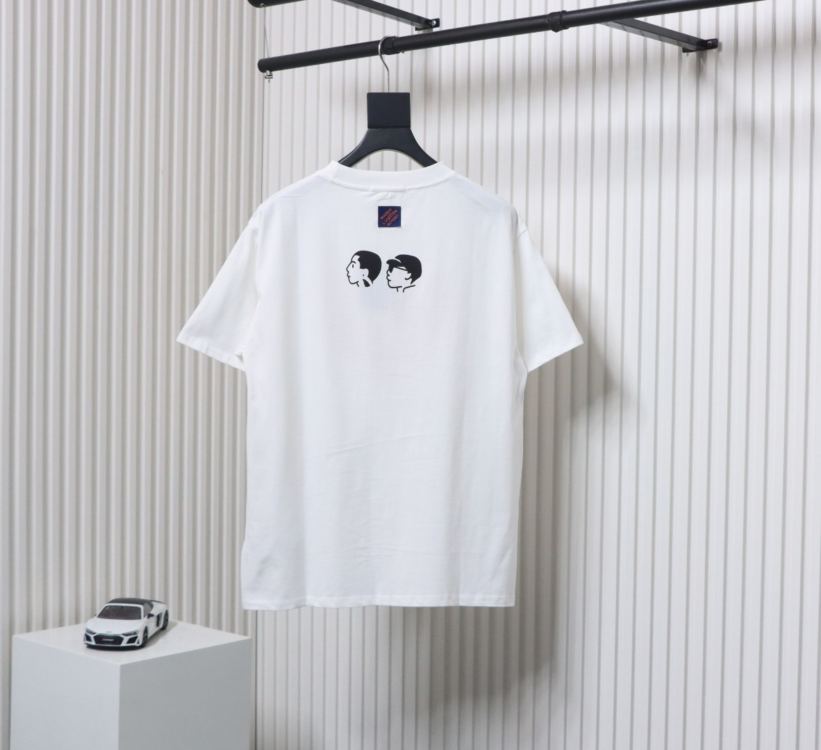 Louis Vuitton NIGO new collaboration series Heart print short-sleeved T-shirt