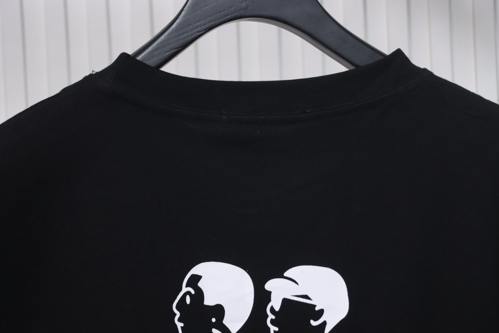 Louis Vuitton NIGO new series small portrait print short-sleeved T-shirt black