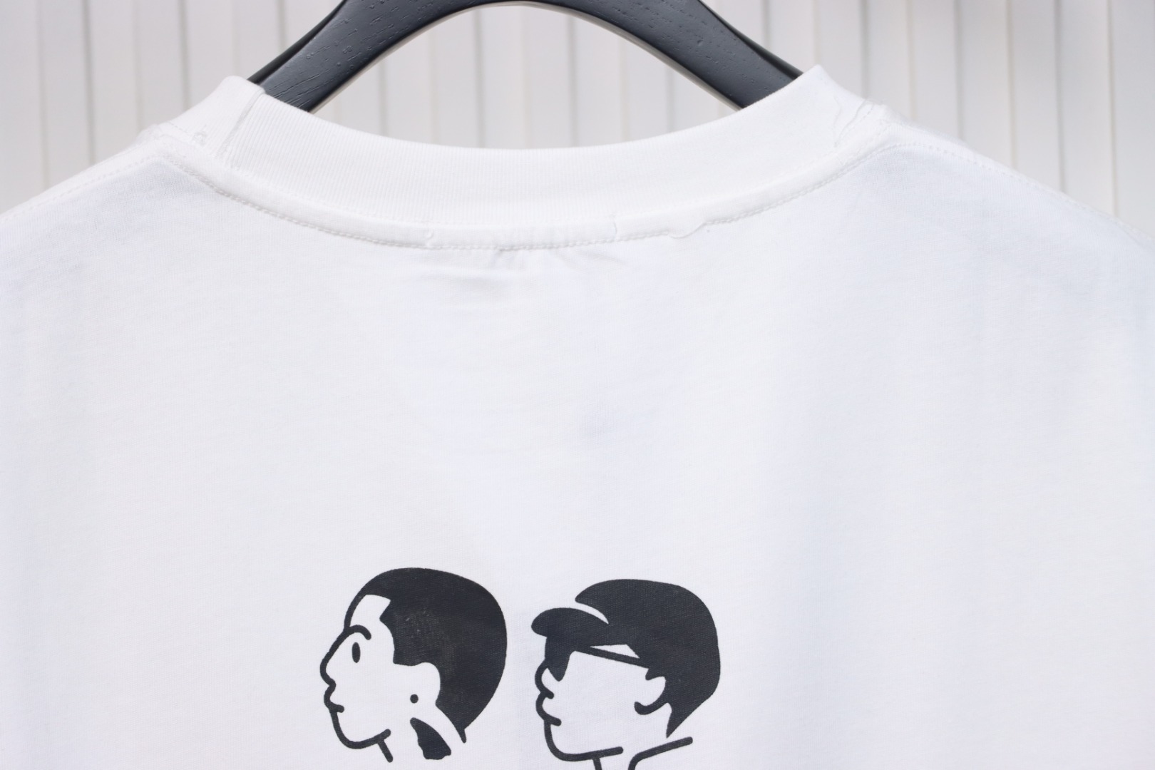 Louis Vuitton NIGO new series small portrait print short-sleeved T-shirt white