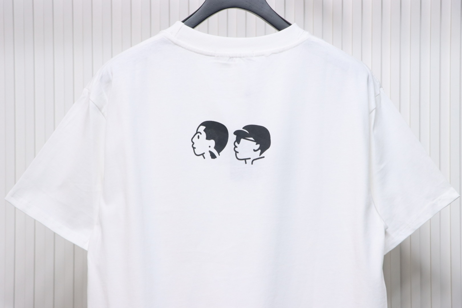 Louis Vuitton NIGO new series small portrait print short-sleeved T-shirt white