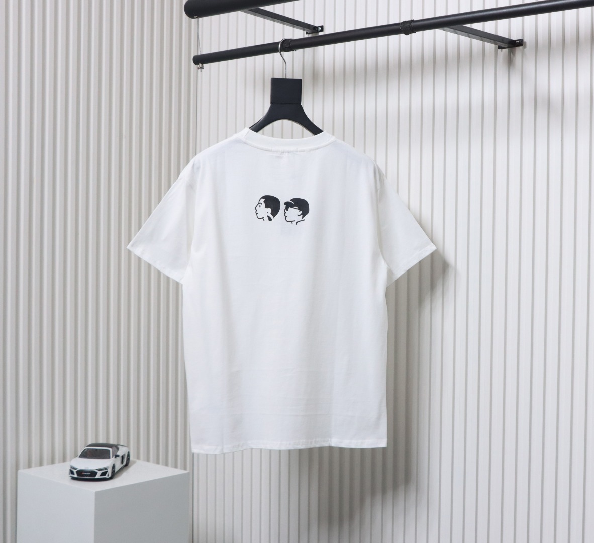 Louis Vuitton NIGO new series small portrait print short-sleeved T-shirt white