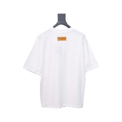 Louis Vuitton outdoor sketch brand letter logo printed short sleeve 02