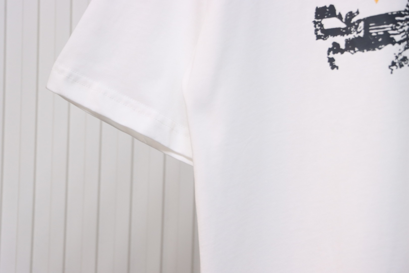 Louis Vuitton outdoor sketch brand letter logo printed short sleeve