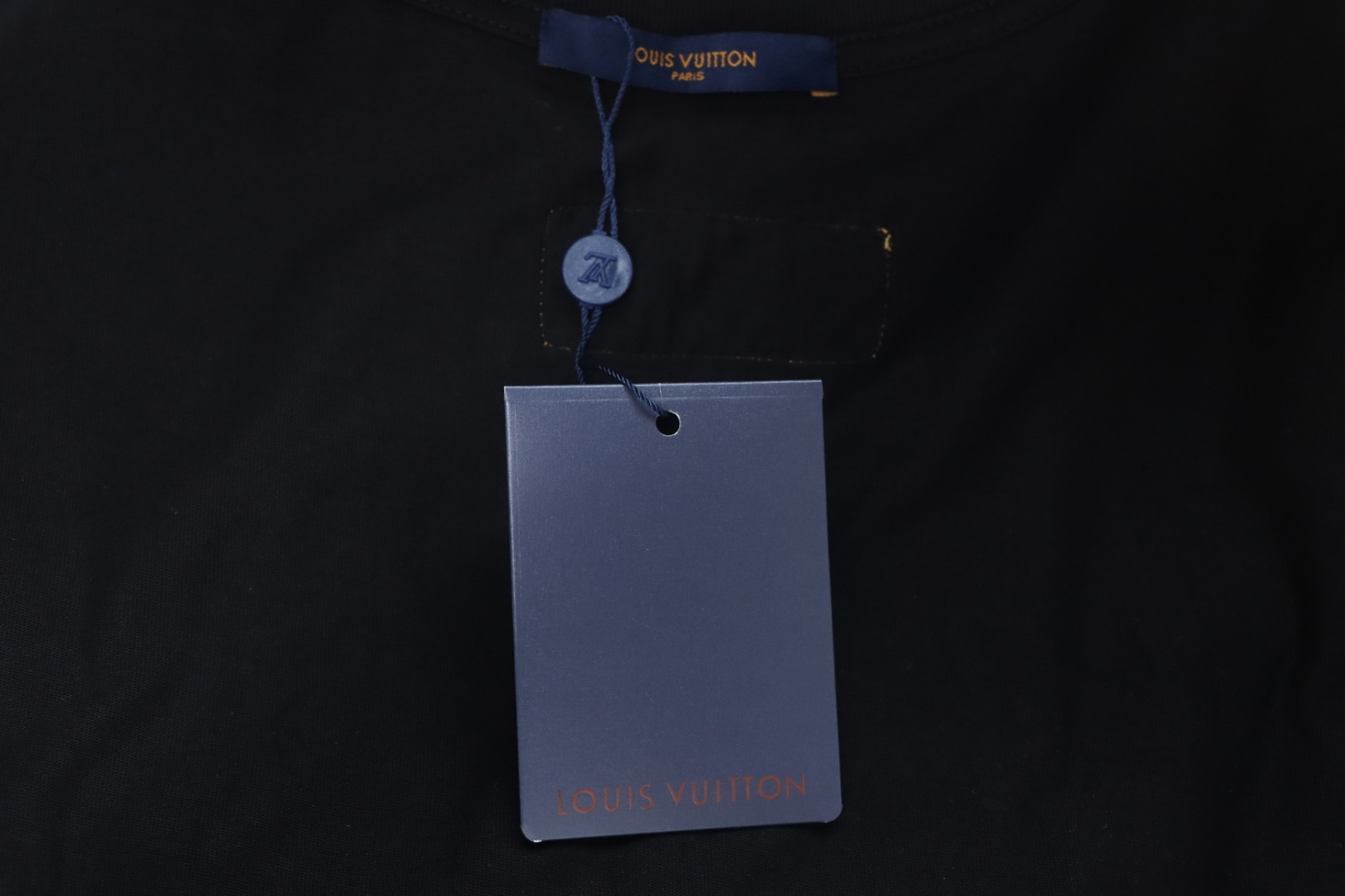 Louis Vuitton painted digital direct printing short sleeve black