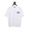 Louis Vuitton painted digital direct printing short sleeve White