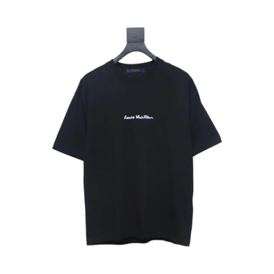 Louis Vuitton sun logo print short sleeve black 02