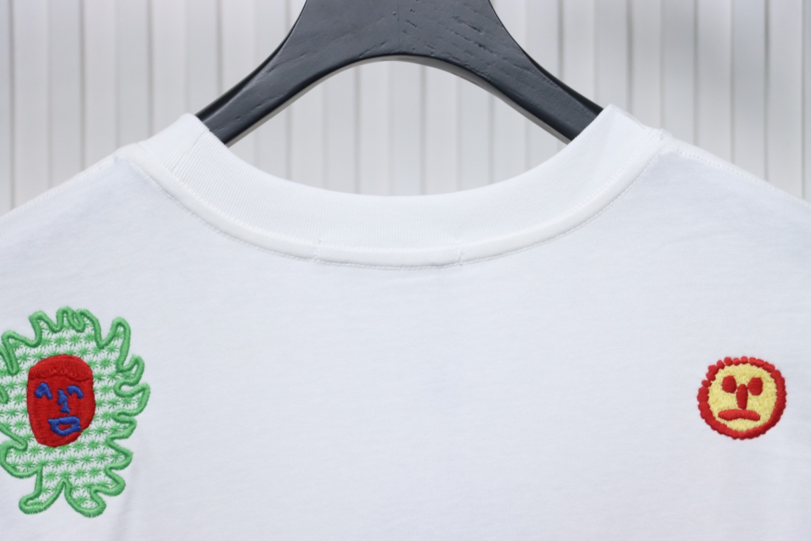 Louis Vuitton Sunfish Embroidered Couple Short Sleeve T-Shirt