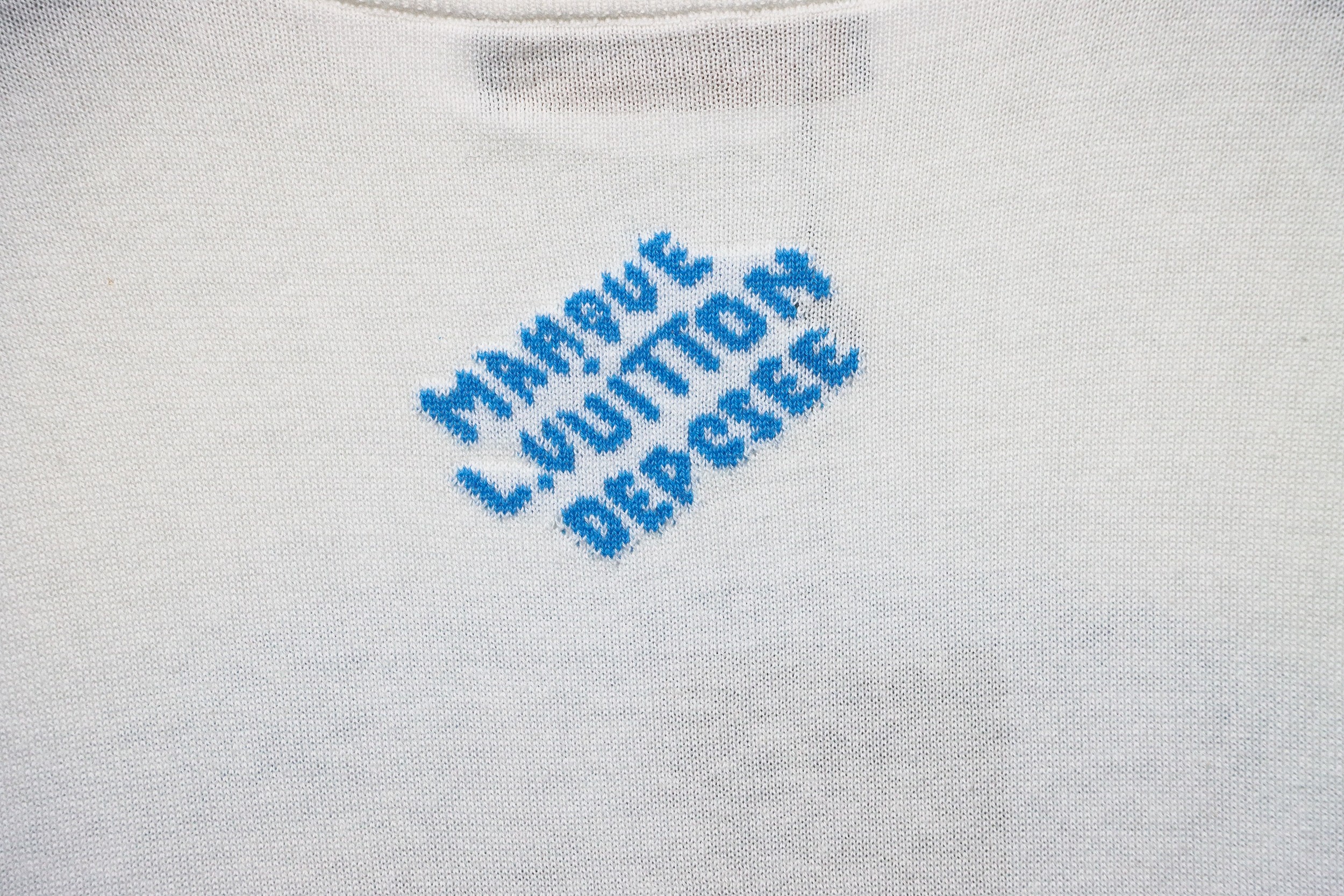 Louis Vuitton Western Denim Jacquard Knit Short Sleeve