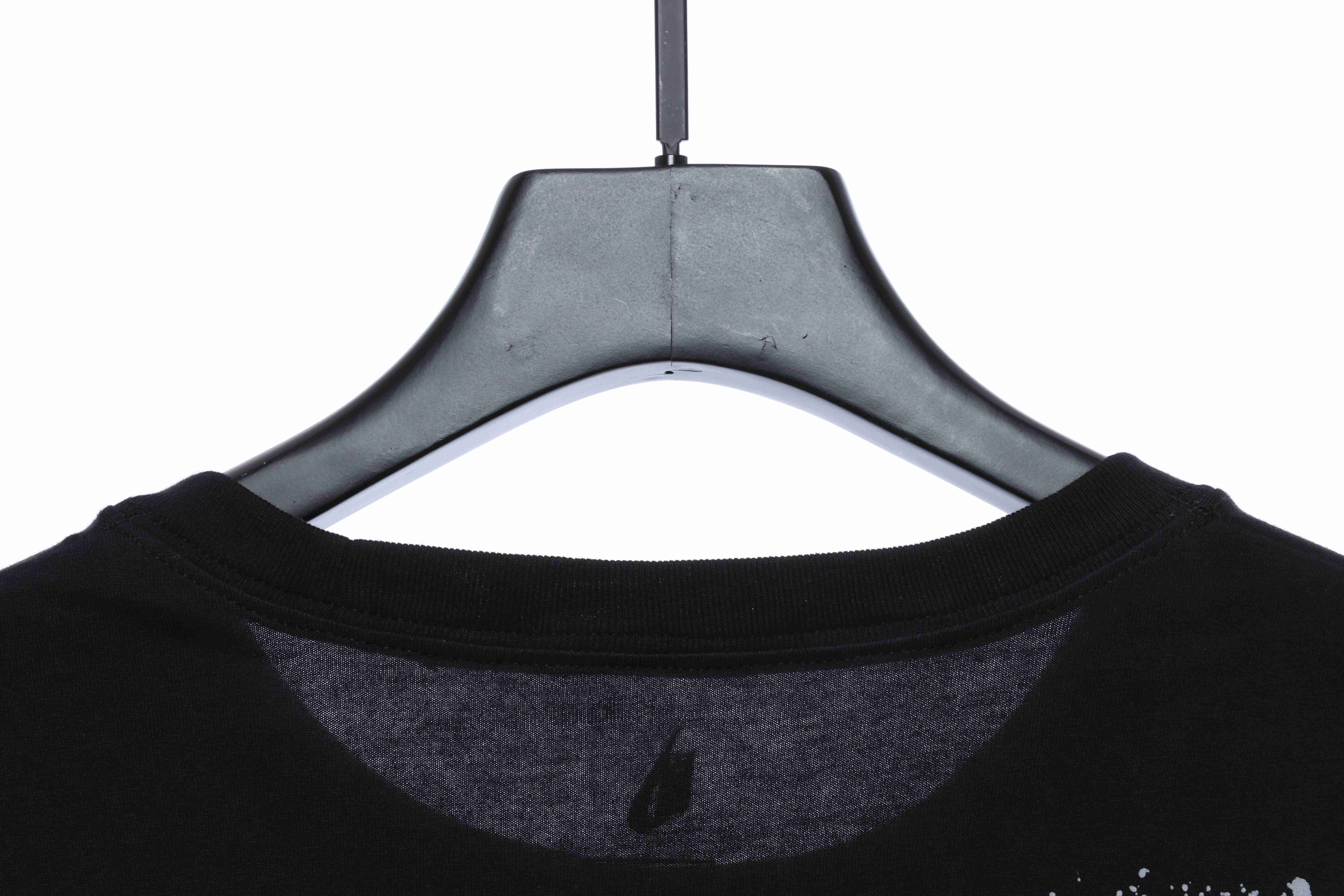 Nike co-branded OW irregular short sleeve black