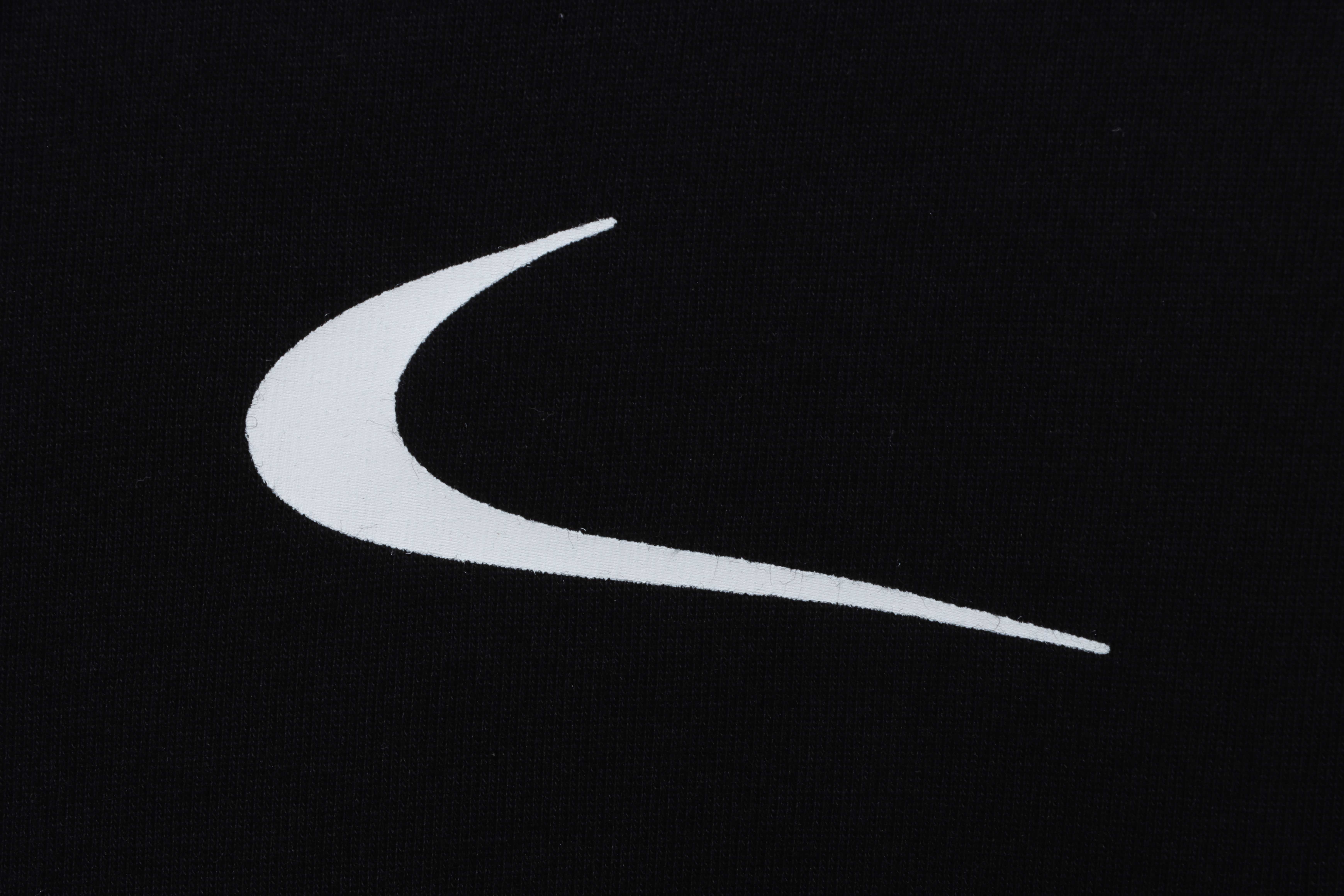 Nike co-branded OW irregular short sleeve black