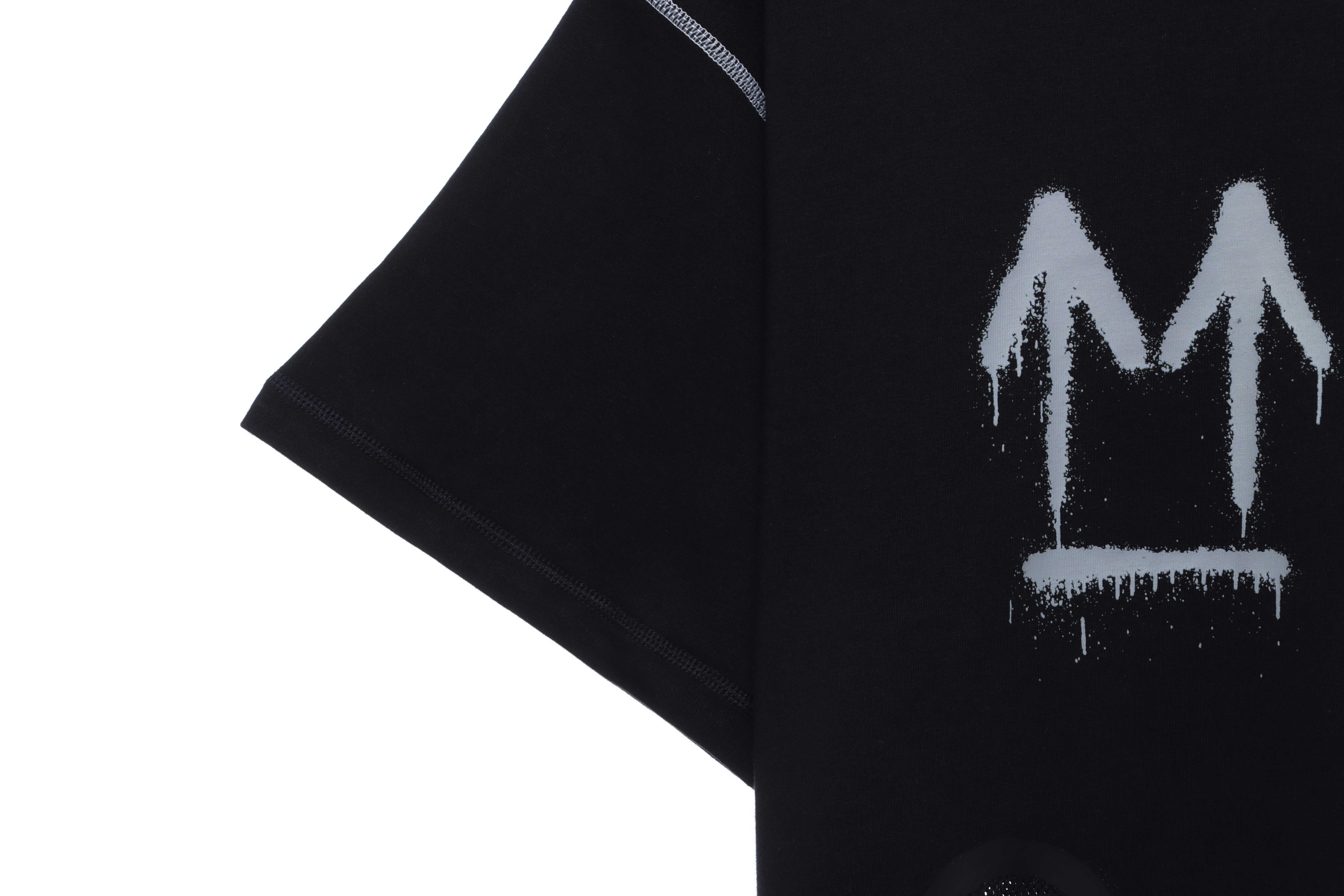 Nike co-branded OW irregular short sleeve black