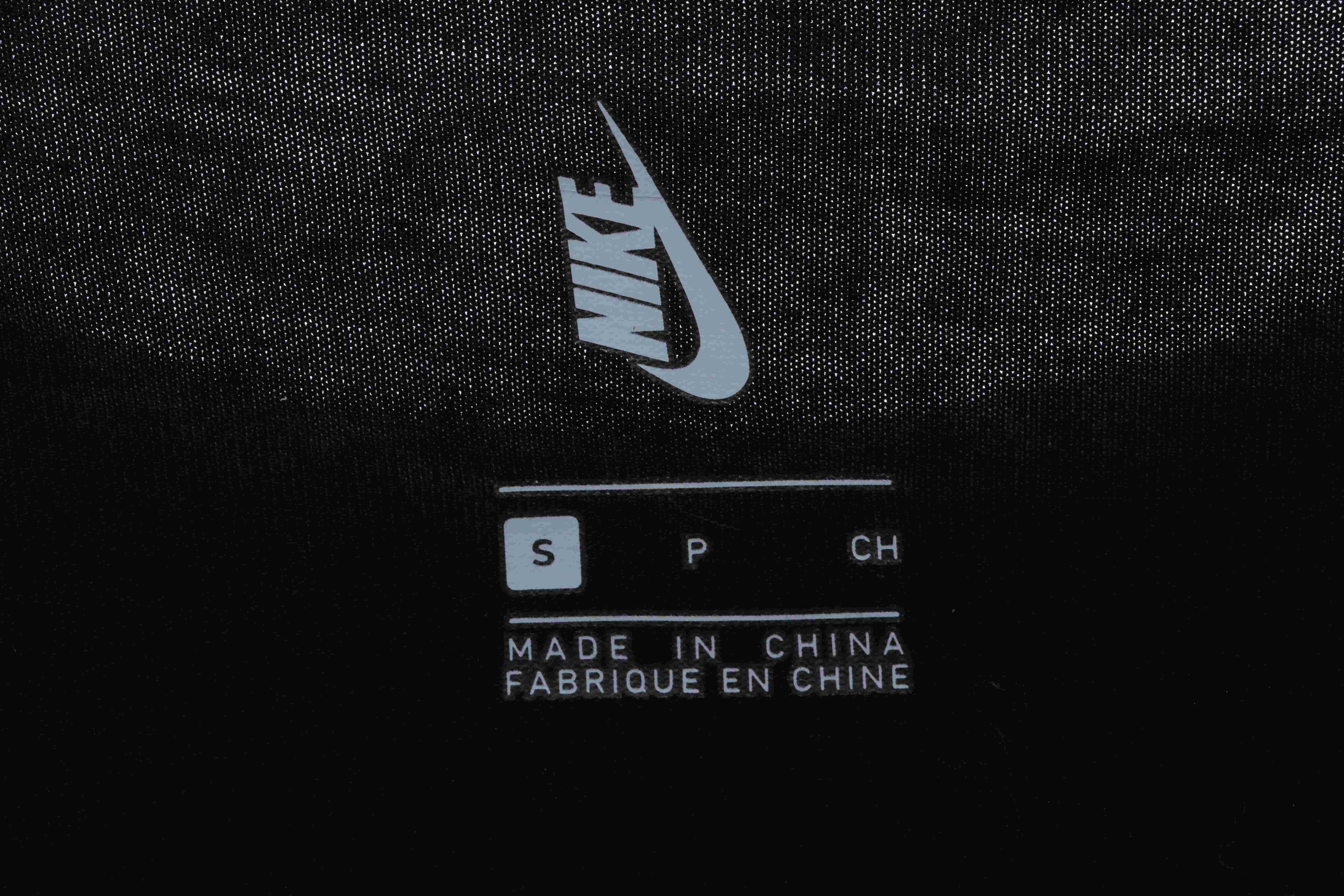 Nike co-branded OW irregular short sleeve black