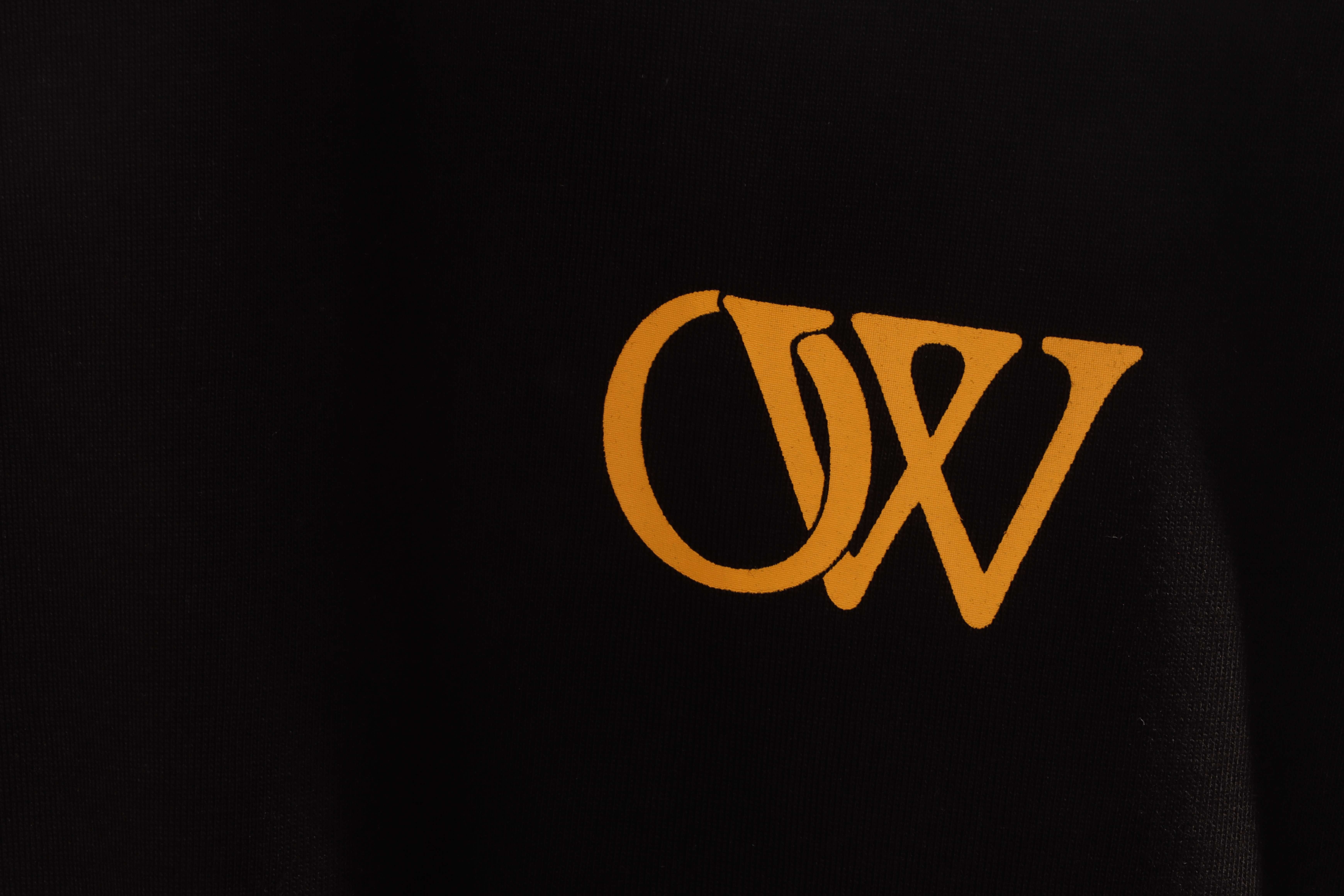 OW23 digital logo print short sleeves