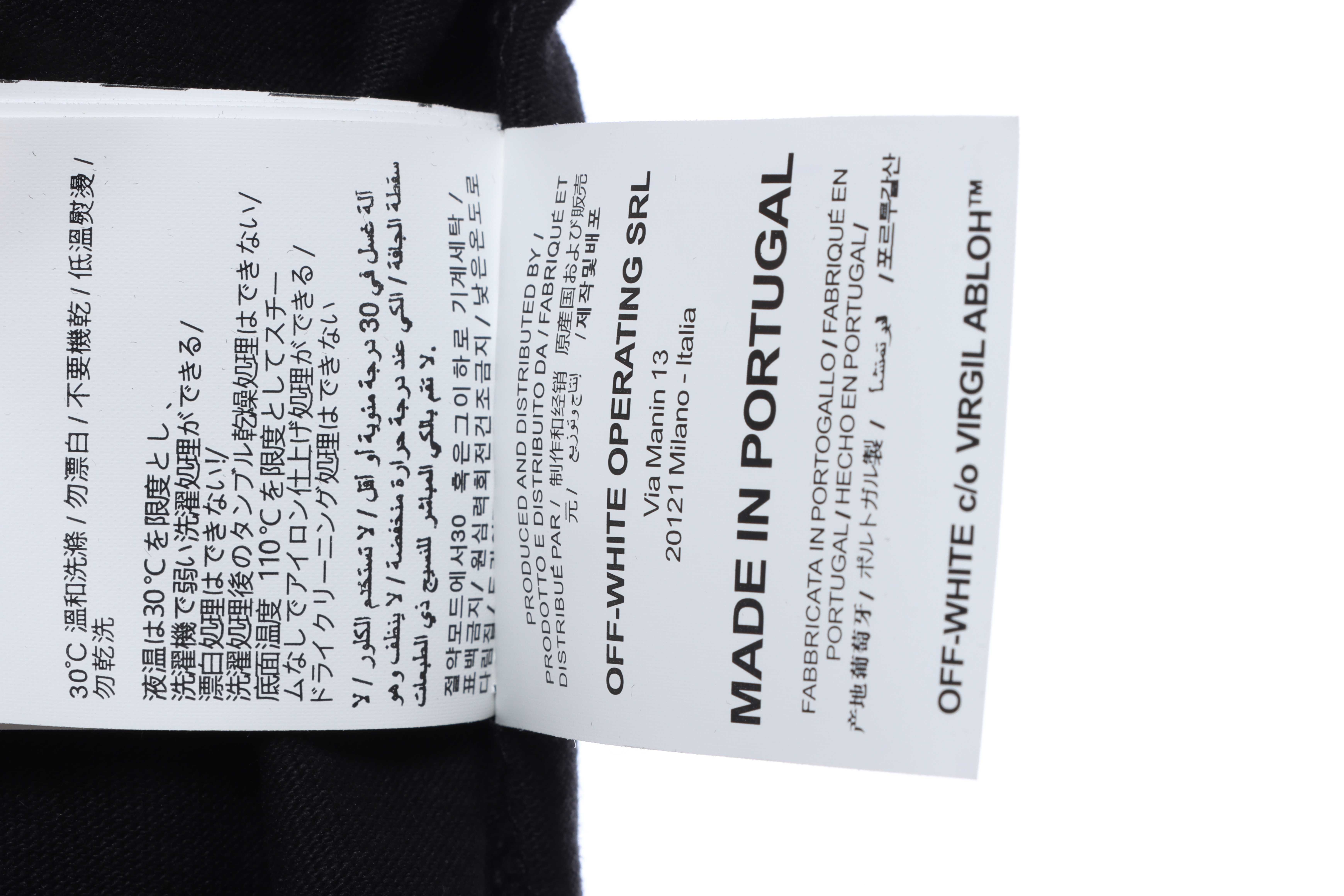 OW Angel Oil Painting Short Sleeve Black