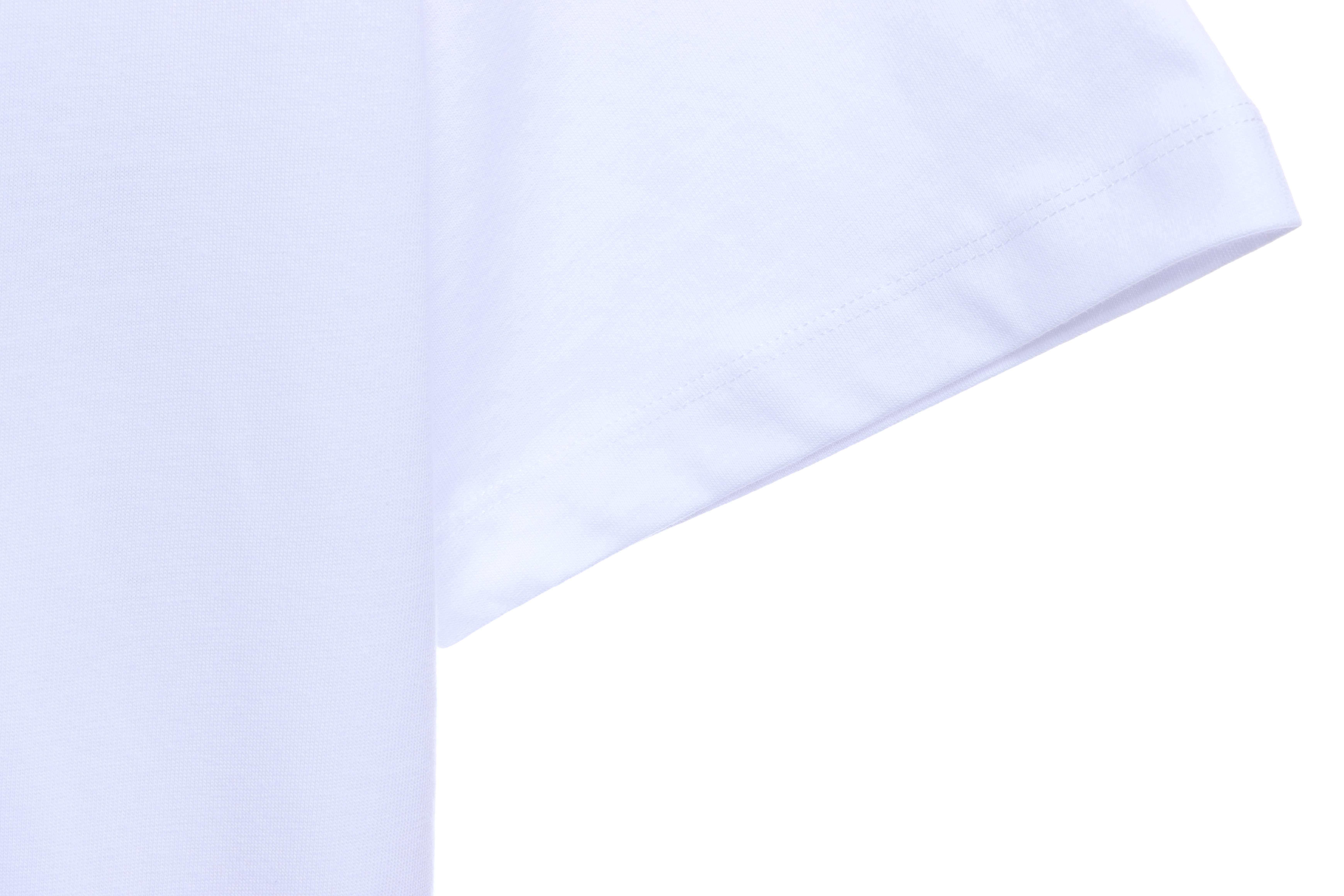 OW Angel Oil Painting Short Sleeve White