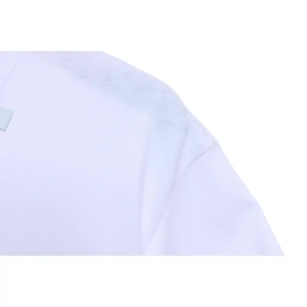 OW Angel Oil Painting Short Sleeve White
