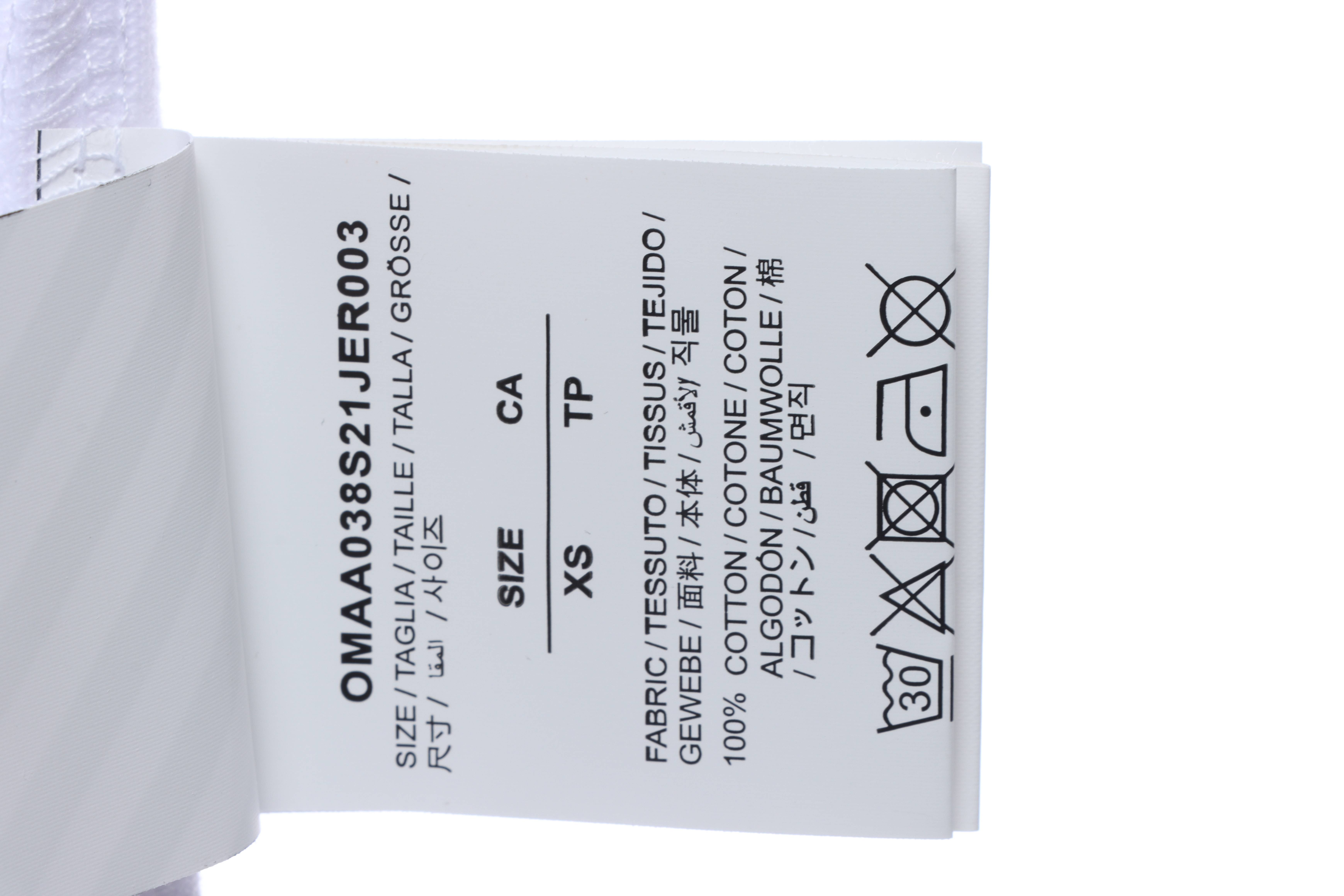 OW Angel Oil Painting Short Sleeve White