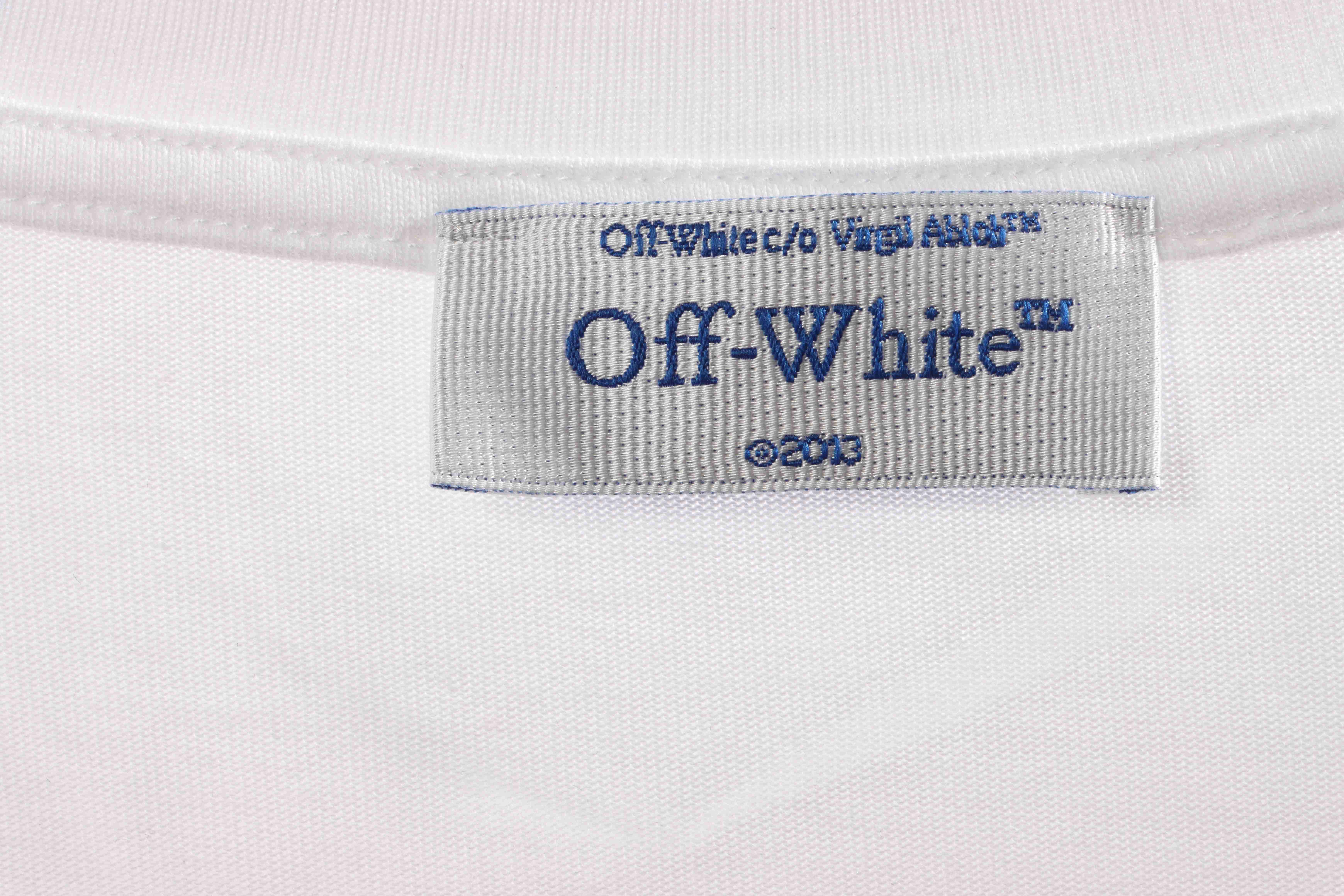 OW Anniversary Multi-Standard Short Sleeve White